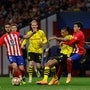 অ্যাতলেতিকো মাদ্রিদের মুখোমুখি বরুশিয়া ডর্টমুন্ড। ছবি- এএফপি (AFP)