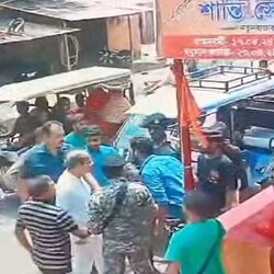 TMC কর্মীকে ধাক্কা, অধীরের 'গুন্ডামি' নিয়ে সরব তৃণমূল