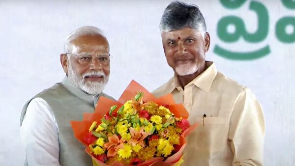 Chandrababu Naidu takes oath as Andhra CM: ফের অন্ধ্রের মসনদে ফিরলেন চন্দ্রবাবু, চতুর্থবার শপথ নিলেন মুখ্যমন্ত্রী হিসেবে
