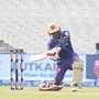  ক্যাপ্টেন সুদীপ ঘরামি জেতালেন মুর্শিদাবাদ কিংসকে। ছবি- সিএবি।