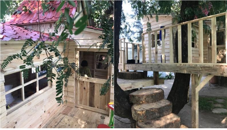 আব্রামের কাঠের বাড়ি 