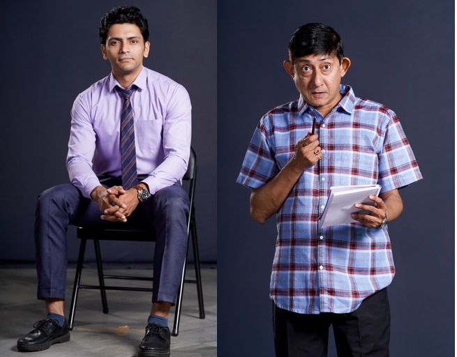 ছবির লুকে অর্জুন চক্রবর্তী ও কাঞ্চন মল্লিক