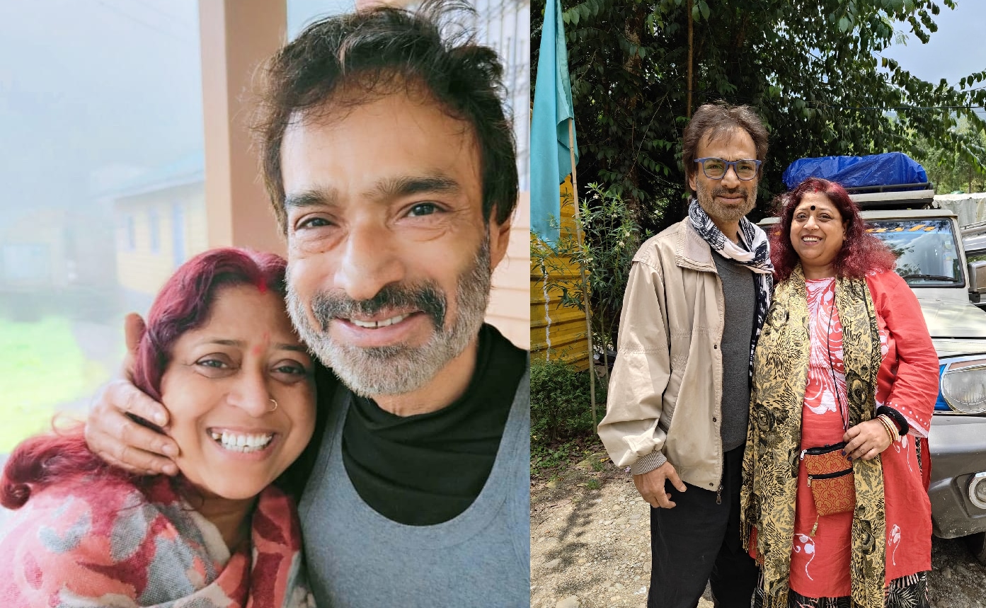 স্ত্রীর সঙ্গে নচিকেতা স্ত্রীর সঙ্গে নচিকেতা
