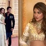 অনন্ত-রাধিকার রিসেপশনে রাজকীয় বেশে টলিউডের নসুরত, নীল শেরওয়ানিতে বউকে টক্কর যশের