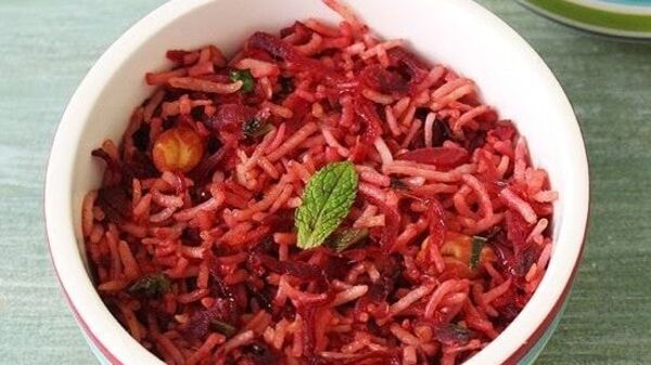 বিটরুট রাইস বিটরুট রাইস