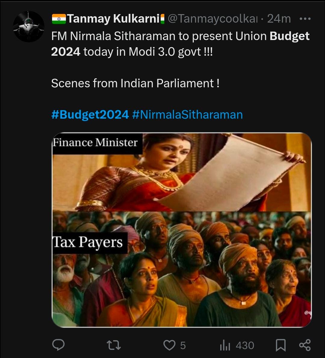 সোশ্যাল মিডিয়া ভাসছে বাজেট মিমের বন্যায় সোশ্যাল মিডিয়া ভাসছে বাজেট মিমের বন্যায়
